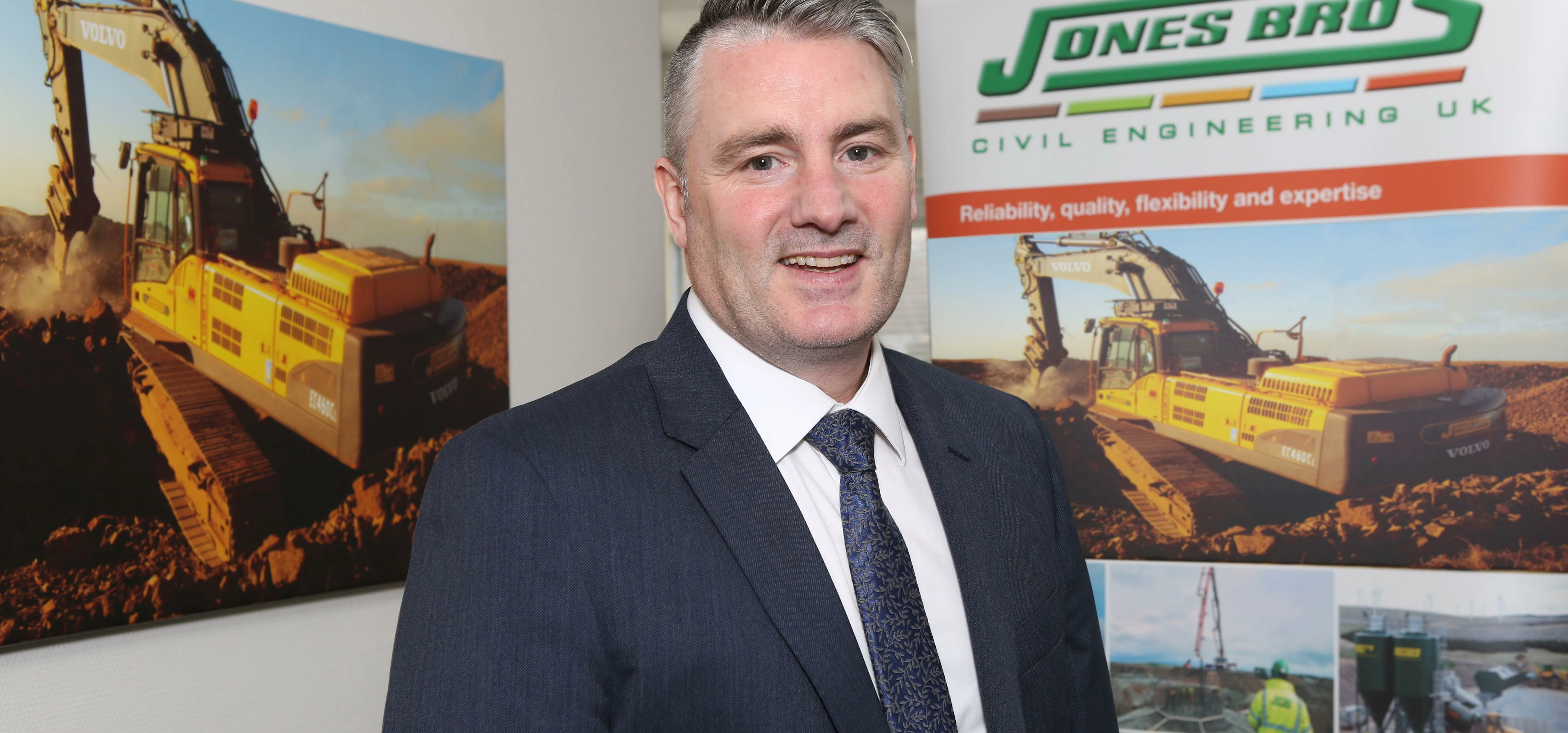 Newly appointed highways manager Mike Jones 