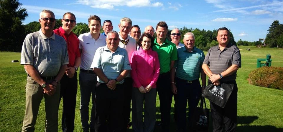 Attendees Enjoying the 'Business Around The Course' Day at Carden Park