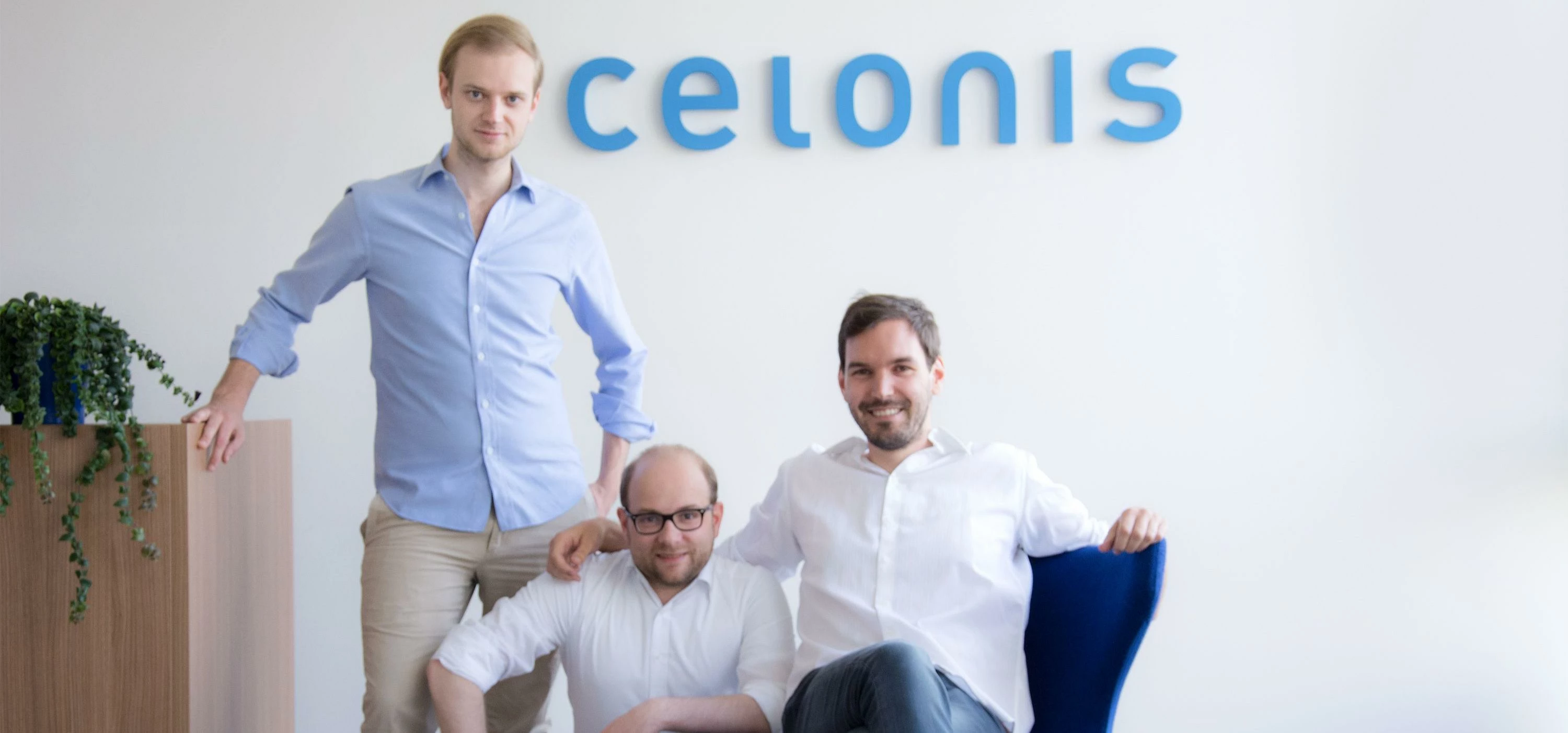 The Celonis founders 