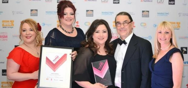 Delifonseca at the Liverpool City Region Tourism Awards 2015