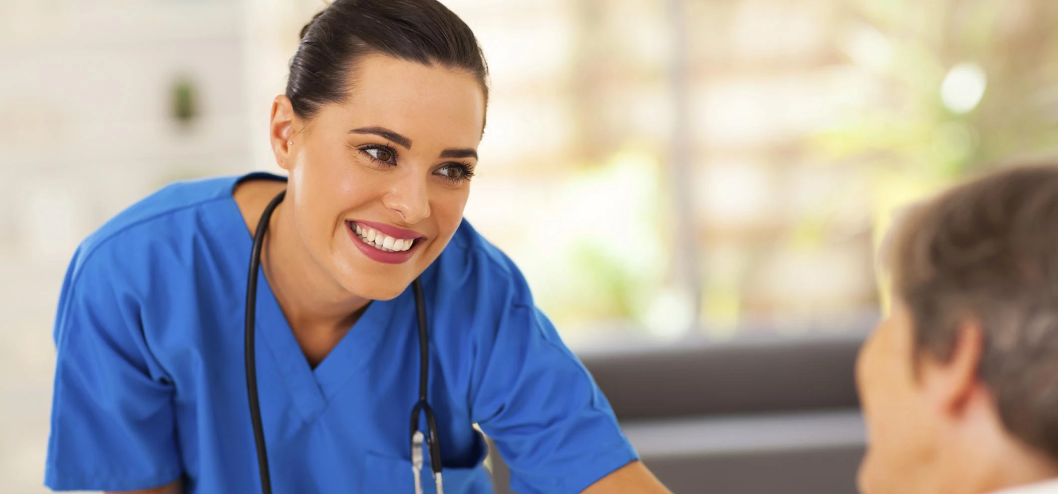 Working part time as a nurse