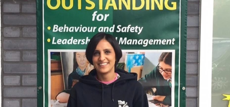 Franchisee Pritpal ready to launch the Rock Project at Vyners School in Ickenham