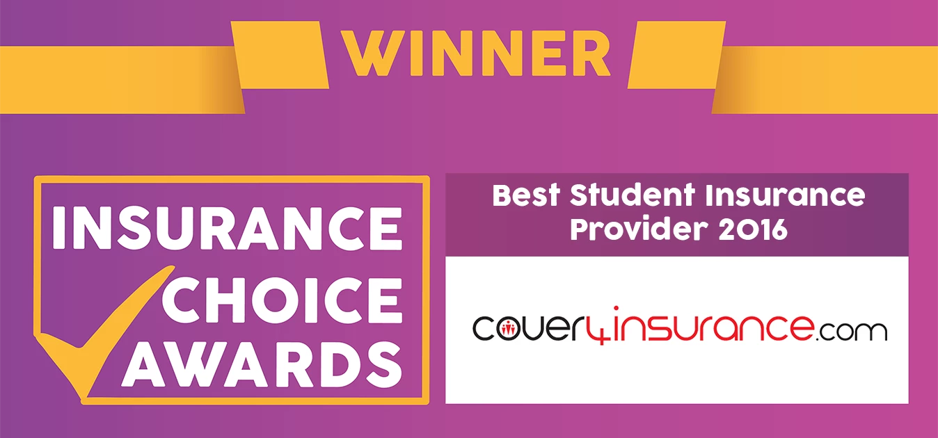Cover4Insurance wins Best Student Insurance Provider 2016