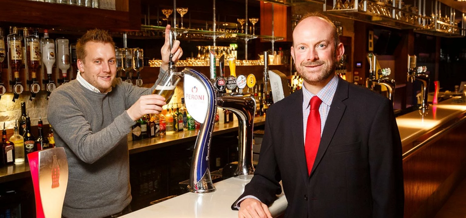 Simon Hatfield (Concept Leisure) and Jamie Brown (Endeavour Partnership)