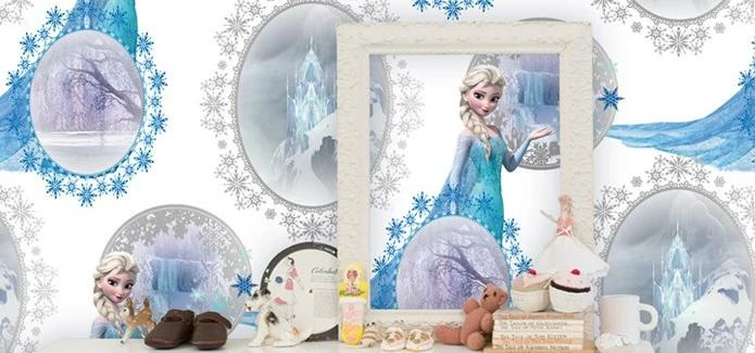 The new Frozen collection from Graham & Brown