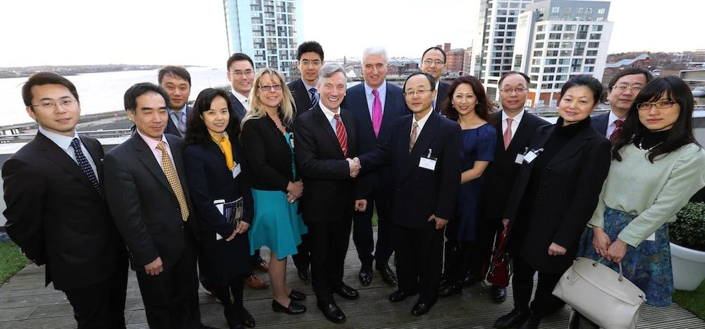 A delegation from Kunming meets Liverpool City Region leaders