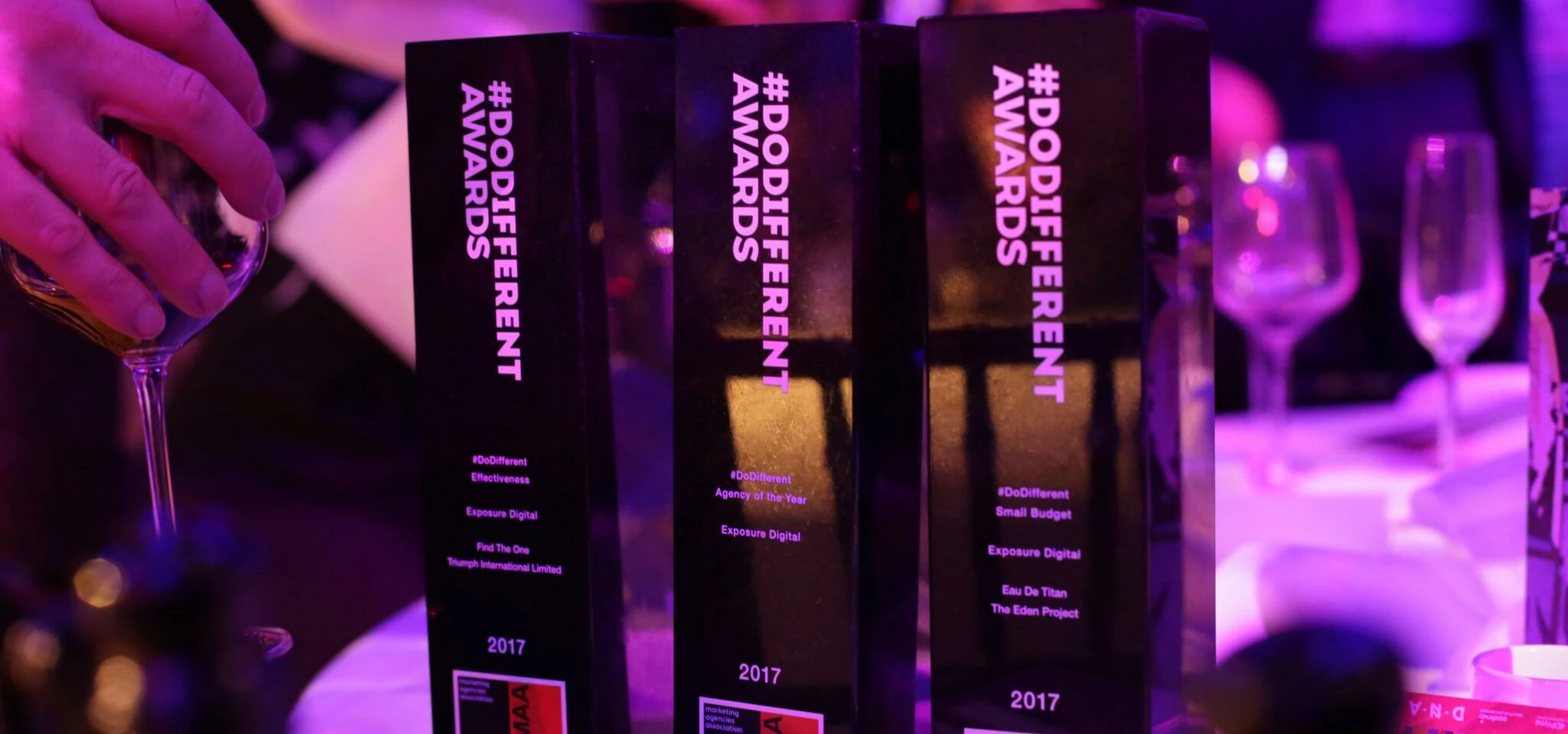 #DoDifferent - Exposure Digital wins agency of the year
