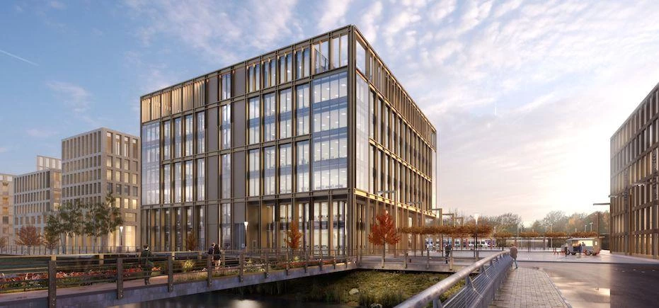 CGI of the new development at Kirkstall Forge.
