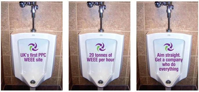 Electrical Waste Recycling Group Toilets