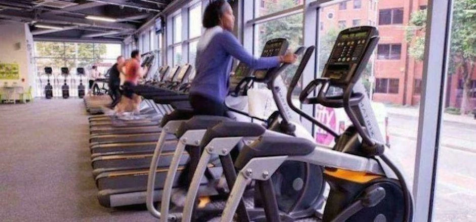 Inside Leeds’ Arena Quarter branch of Pure Gym.