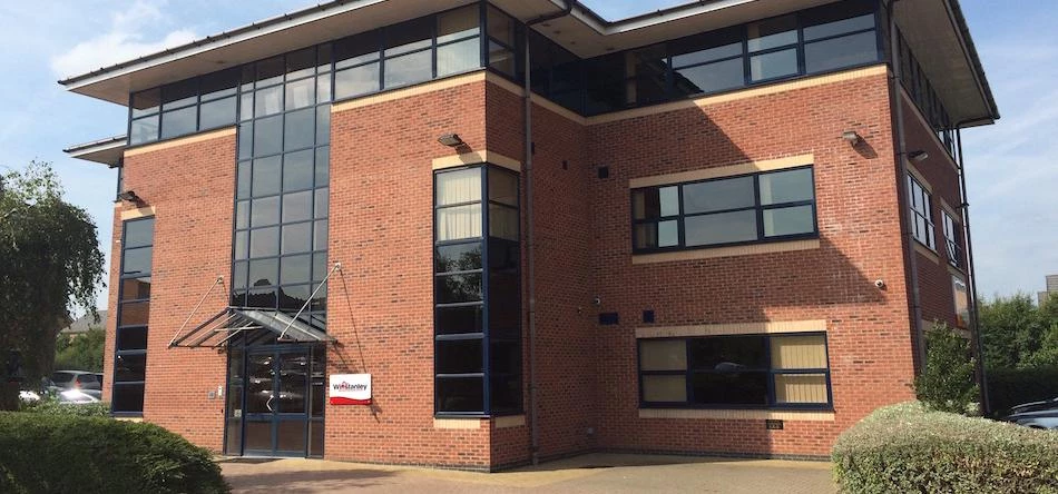 Outside the firm's Wigan HQ