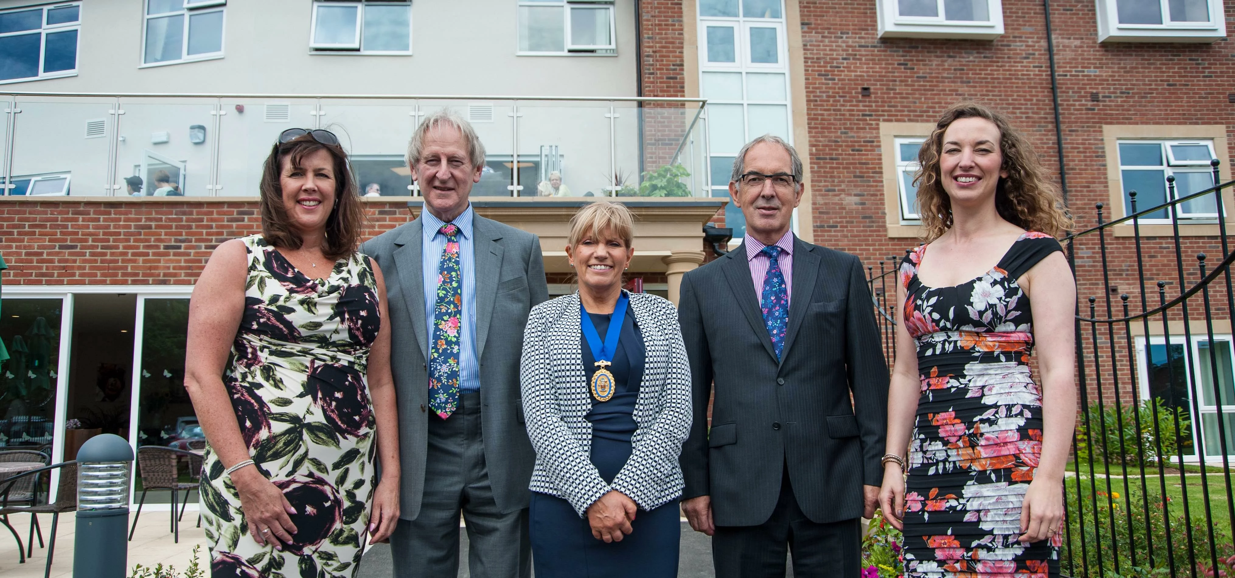 Eothen chief executive Jenny Hearl, Lord Curry, Cllr Cath Davis, Eothen’s chairman Dr Andrew Shepher