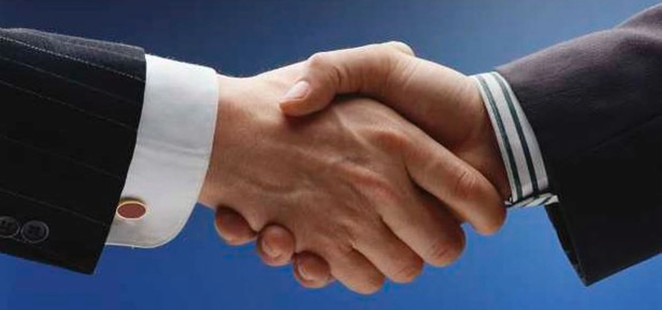 Business handshake