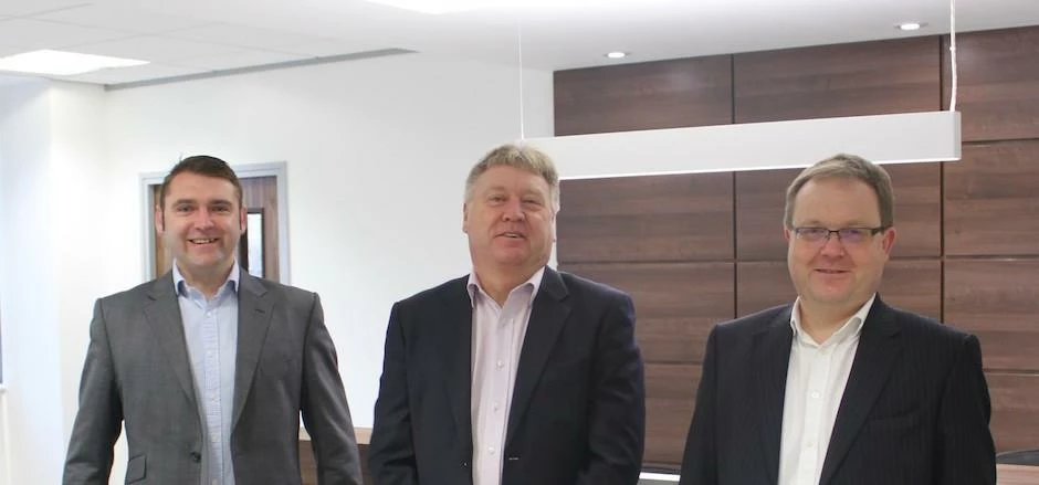 headoffice3 BDM Jonny Phillips, Martin Sweeney, Managing Partner for Schofield Sweeney, and Graham S