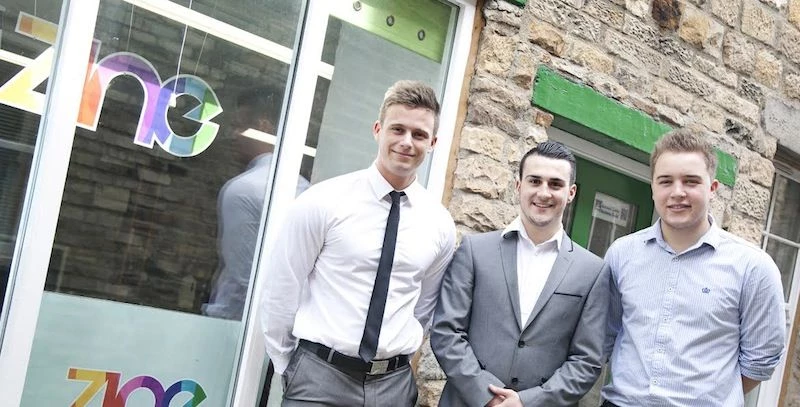 Nick Tuck, Aaron Roberts and Connor Dodds