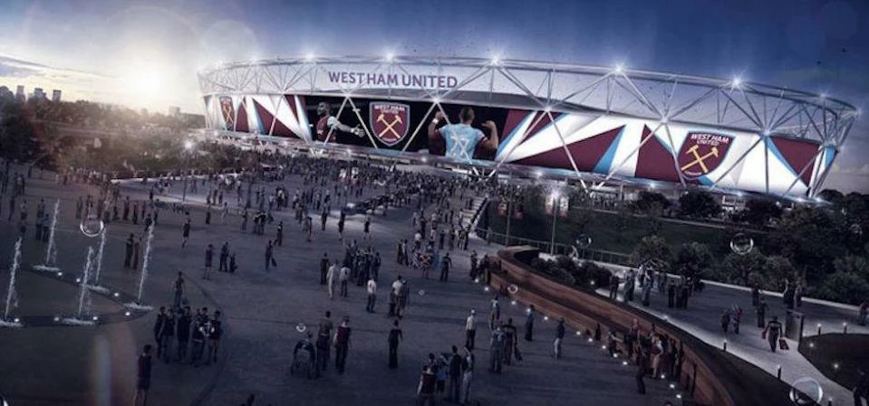 The Olympic Stadium, West Ham United's new home from next season.