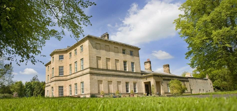 The beautiful Dissington Hall Enterprise Hub, located in Ponteland.