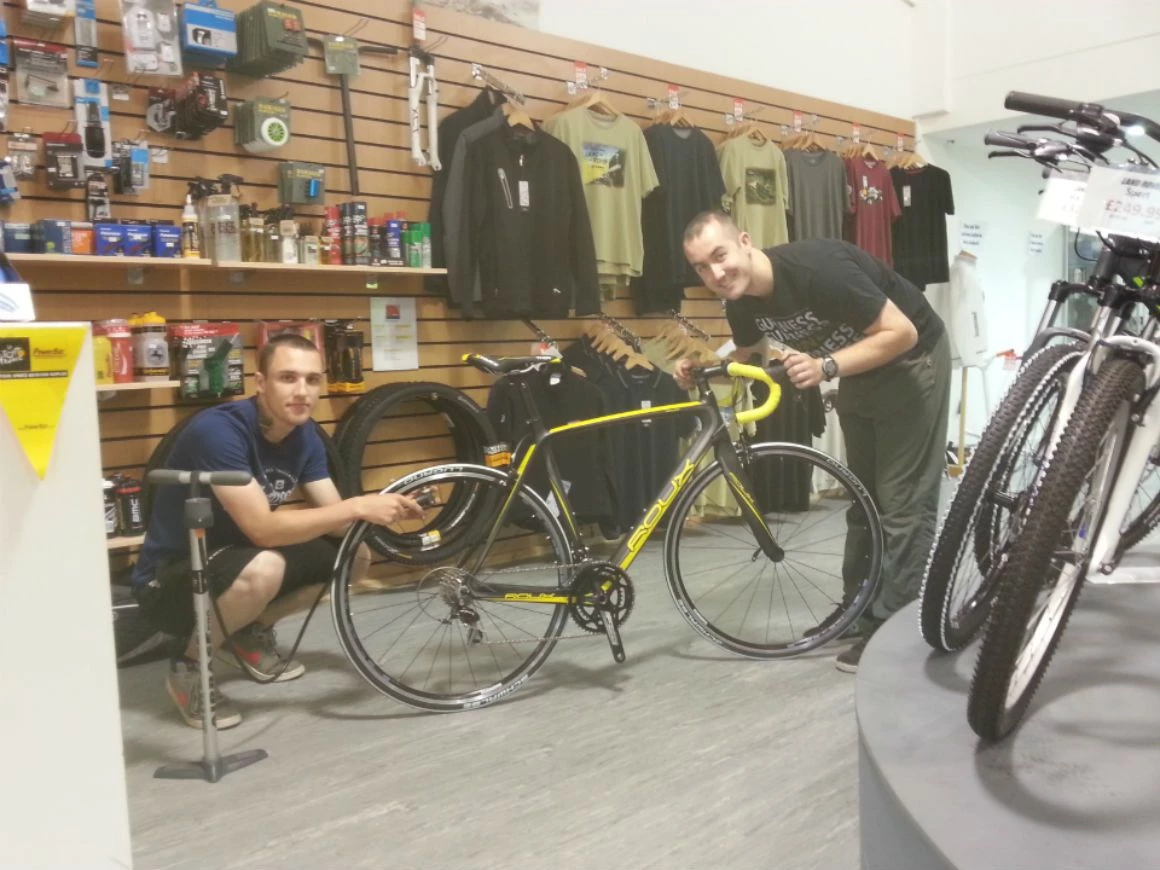 Spinning its way to success for Royal Quays Cycle Centre