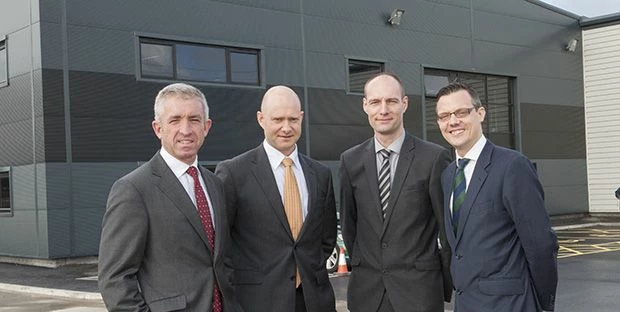 Paul Ayre, managing partner, Gordons; James Chapman, managing director, Eshton; David Singleton, dir