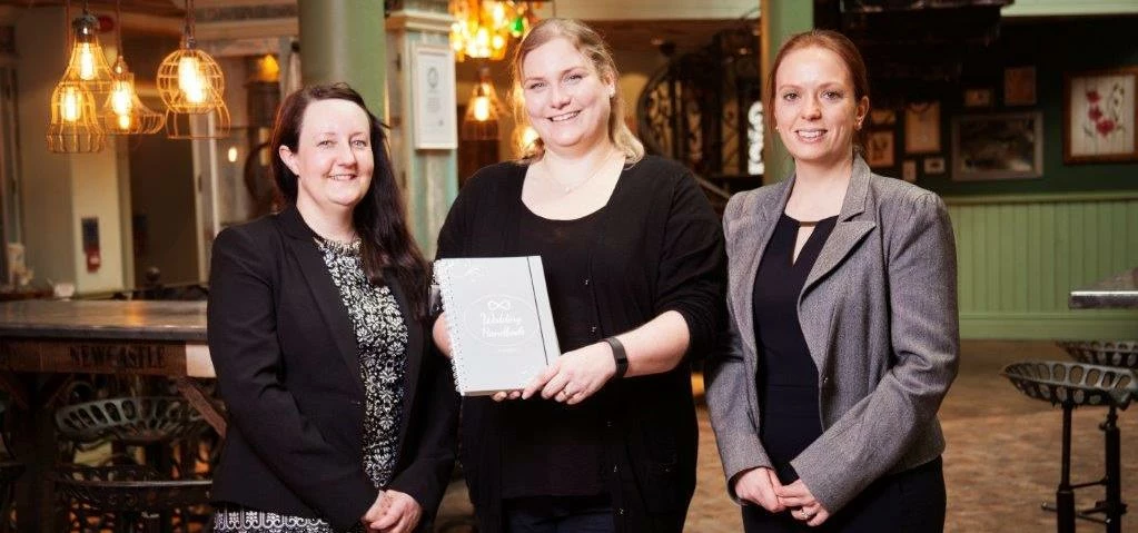GBLF's Joy Heron, Gemma Jay and GBLF's Gwen Jones