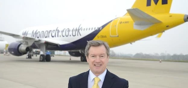 Tony Hallwood Leeds Bradford Airport’s Aviation Development Director welcoming the Monarch announcem