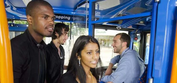 Students on Stagecoach buses