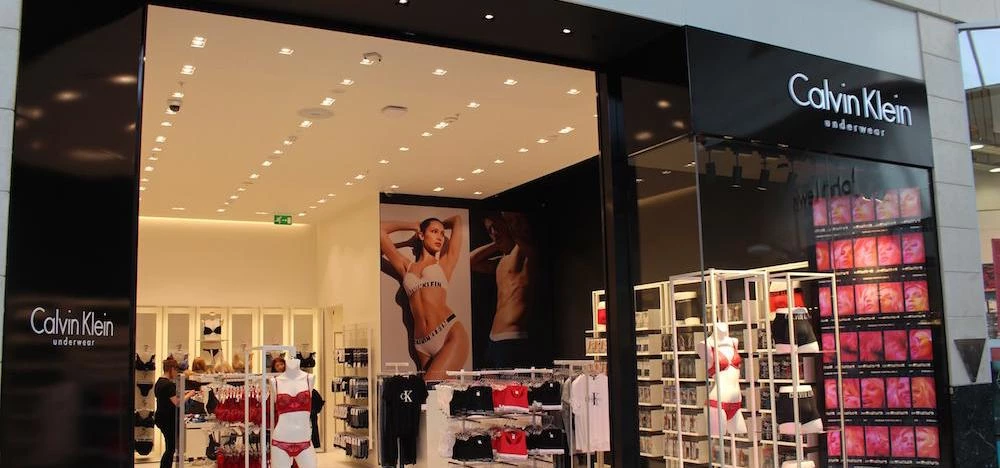 CK Underwear's new store at Kent Bluewater.