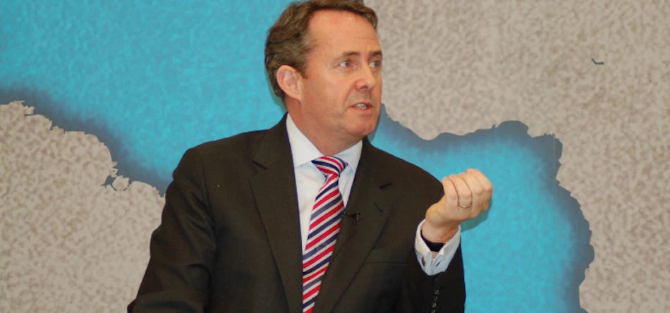 Dr Liam Fox. Image source: Wikimedia, licensed for reuse under the Creative Commons Act.