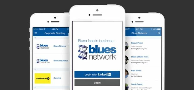 New Blues Network Corporate App by RE:SYSTEMS unveiled at Soccerex