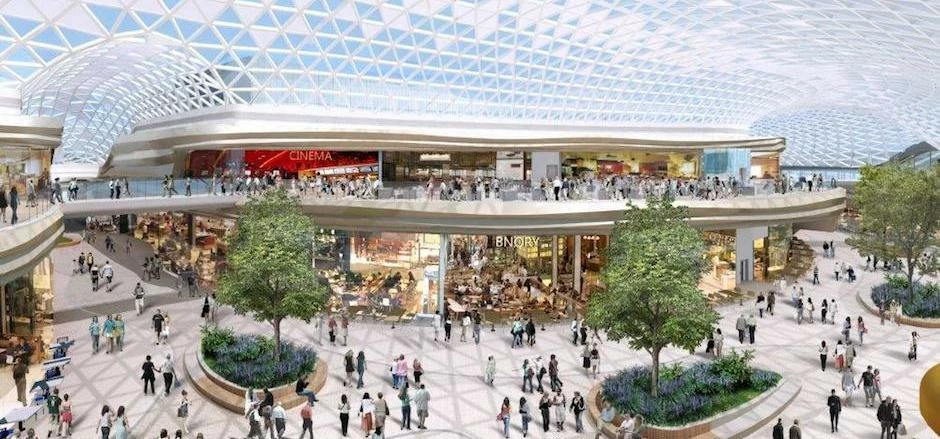 CGI of Meadowhall’s proposed Leisure Hall.