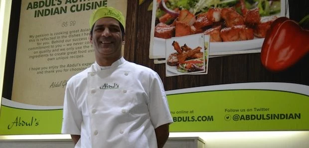 Takeaway entrepreneur Abdul Ghafoor, local chef and founder of Abdul’s