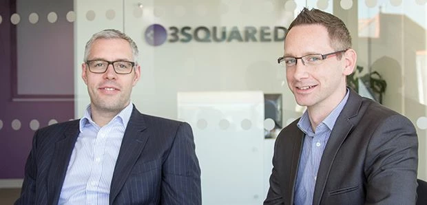 Tim Jones, Managing Director (left) with James Fox, Commercial Director of 3Squared 