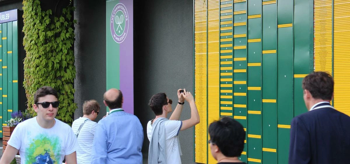 PPL has provided programme and scoreboard services for the Wimbledon Tennis Championships