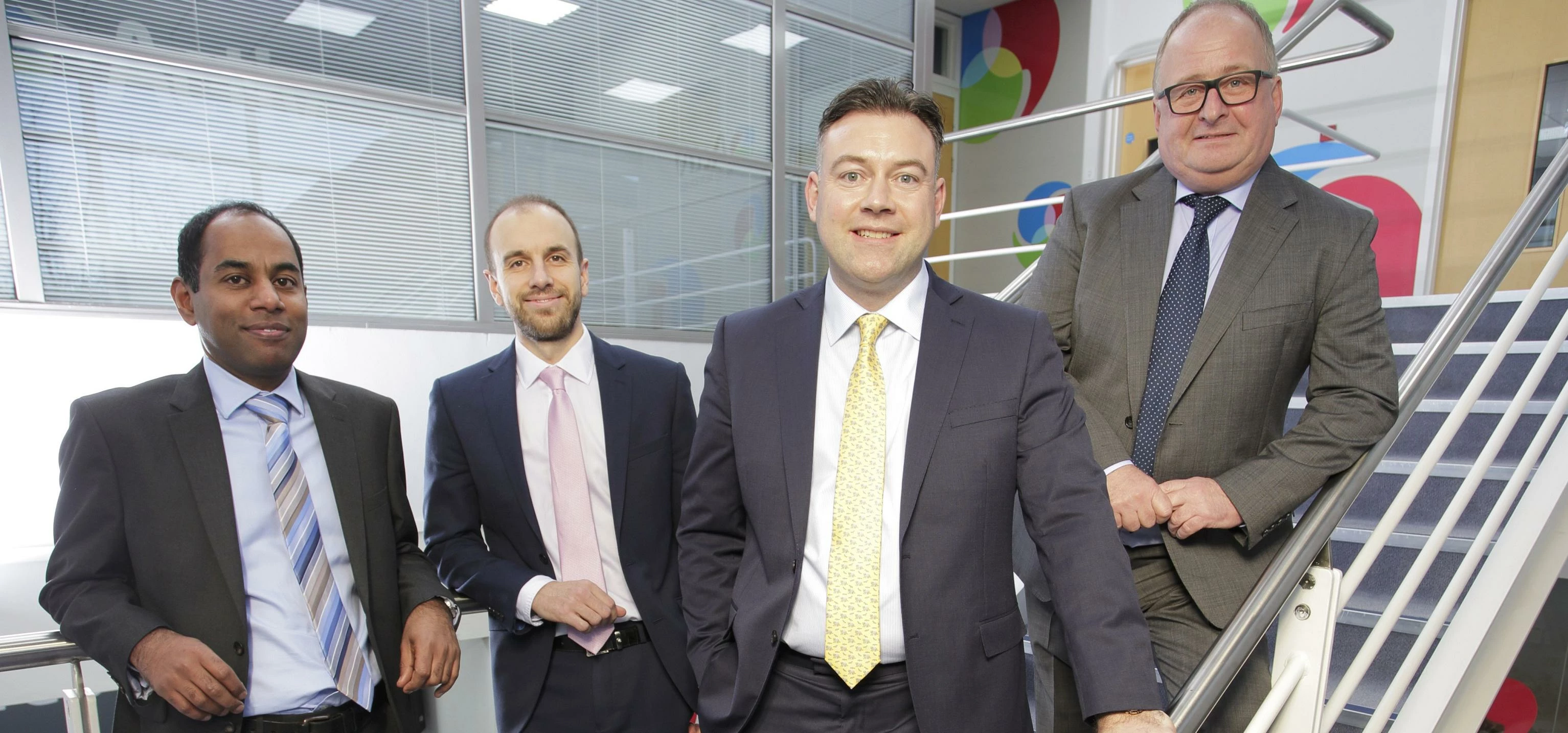 L-R: Kevin Maloney (Muckle, John Healey (UNW), Michael Vassallo (FW Capital) and Ian Gillespie (Acti
