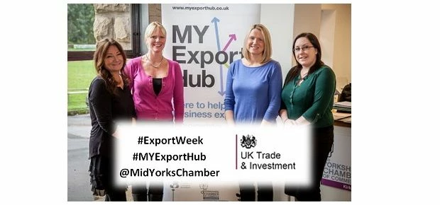 Mid Yorkshire Chamber MY Export Hub team