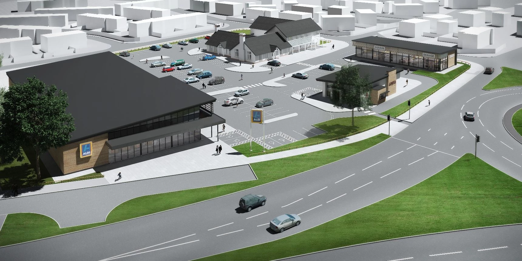 Warrington retail development