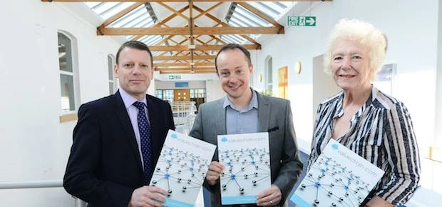 L-R are Paul Taberner, Tom Dawes and Councillor Niki Penney.