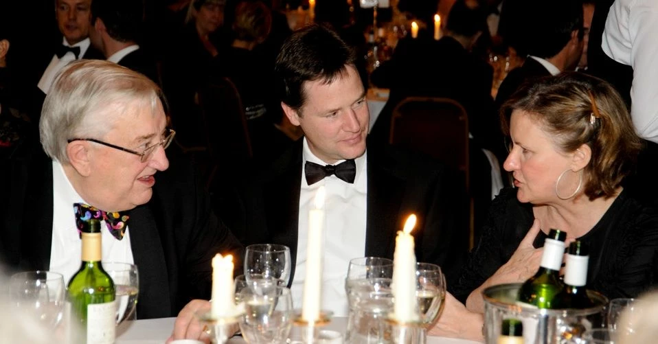 Sir Norman and Nick Clegg 2