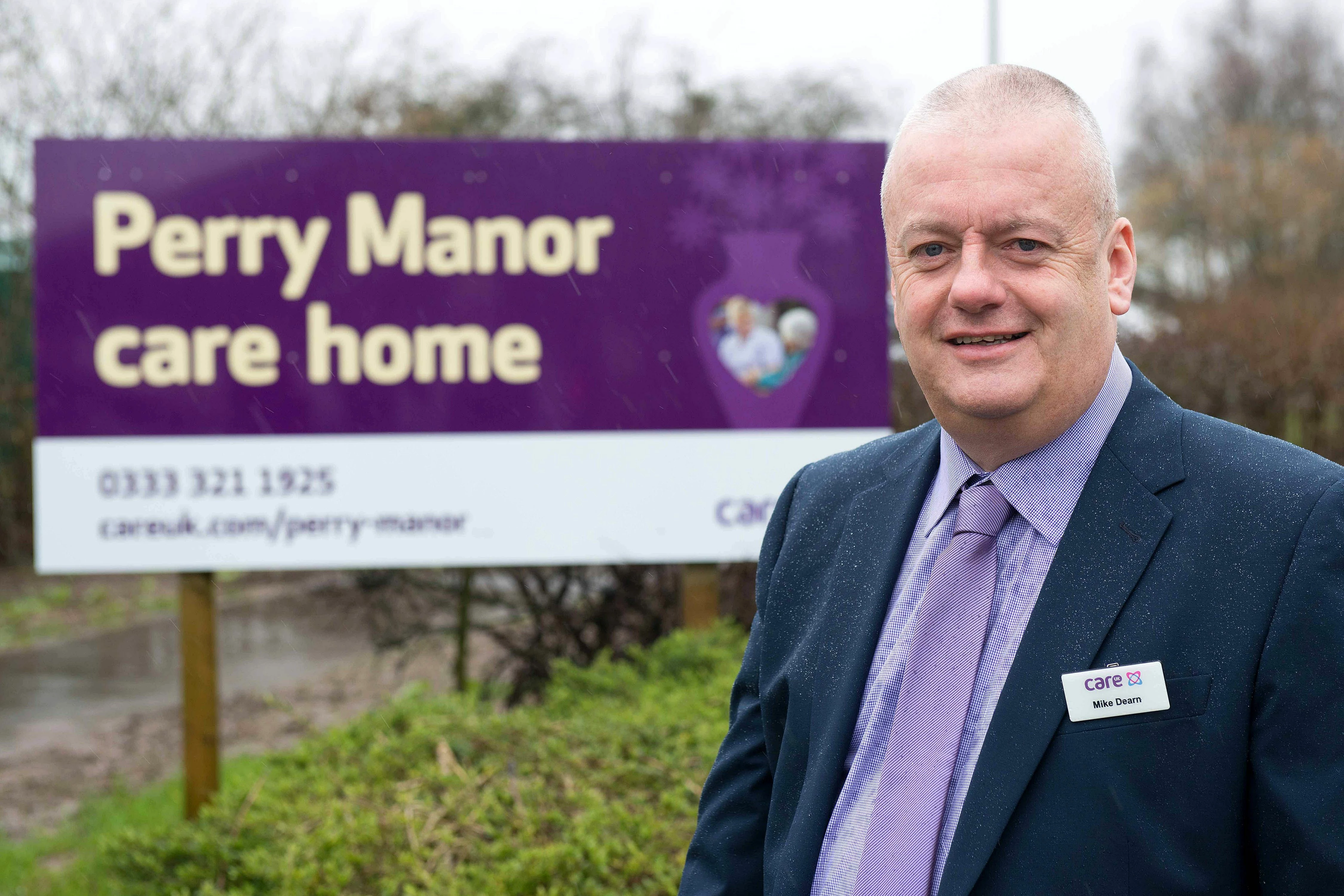 Mike Dearn, New Manager at Perry Manor Care Home