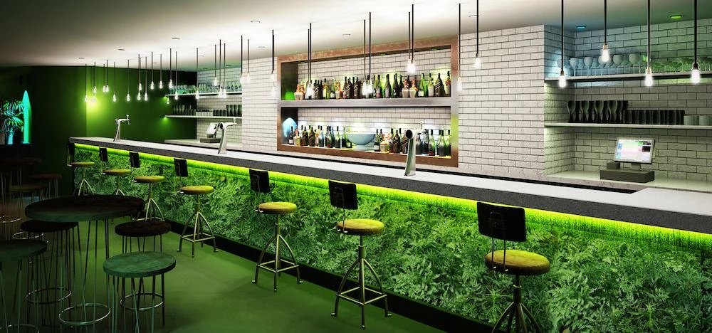 How Kingdom's bar will look when the venue reopens this month
