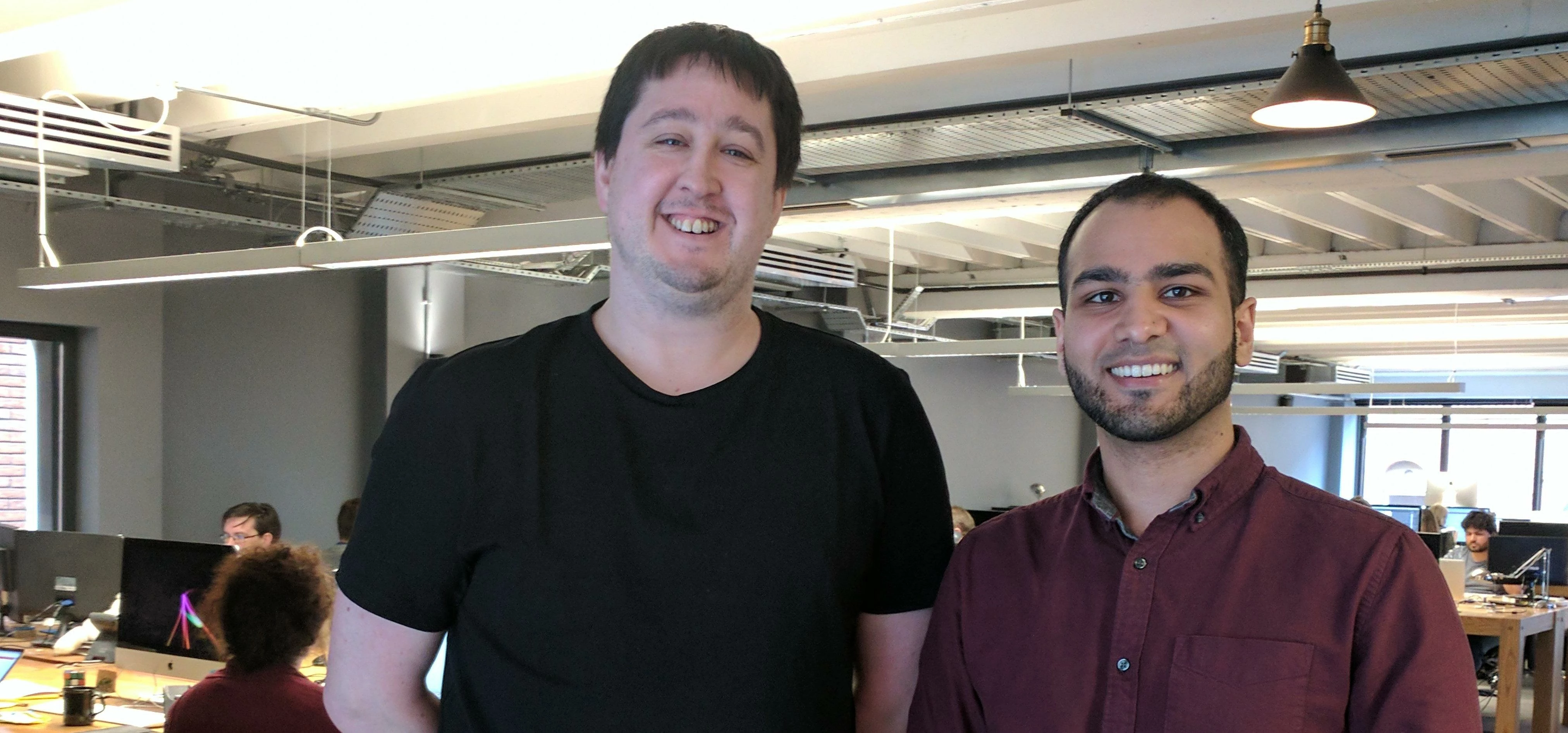 e3creative's new recruits: Dan Bell (left) and Ibrar Hussain (right). 