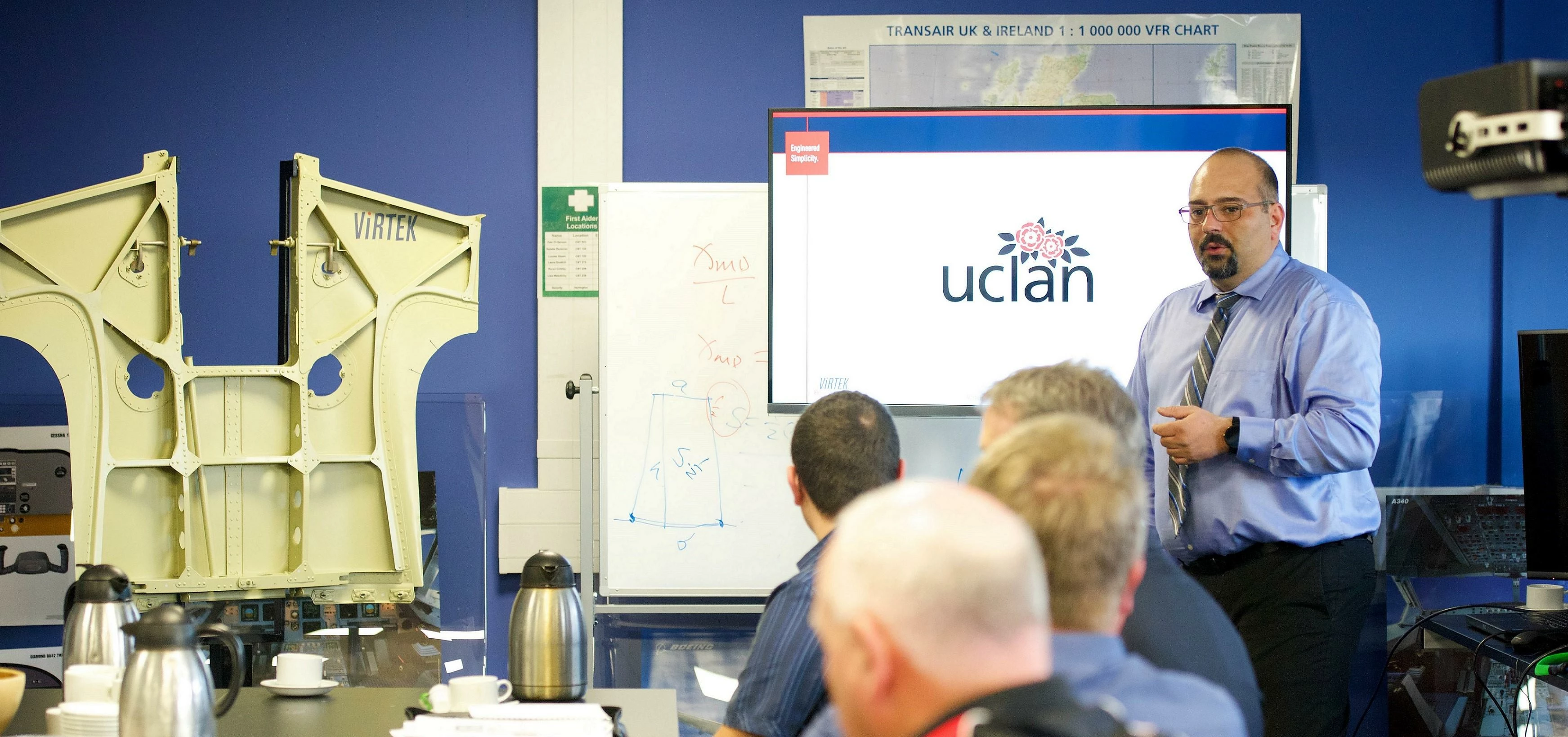 The Vision Positioning System was launched at UCLan