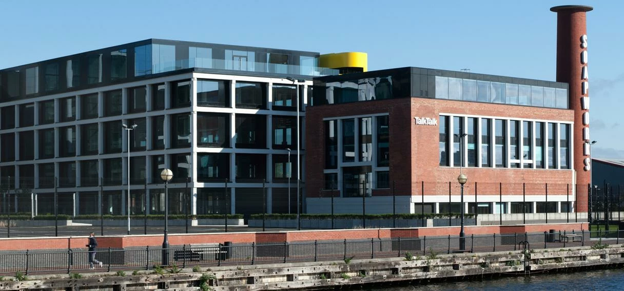 The Soapworks office complex at MediaCityUK