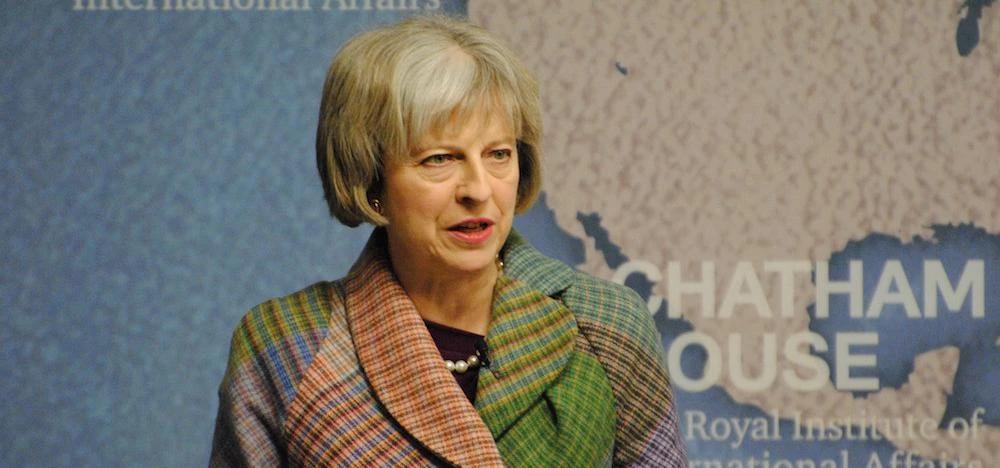 Prime Minster Theresa May who is to consult UK SMEs at Downing Street today.