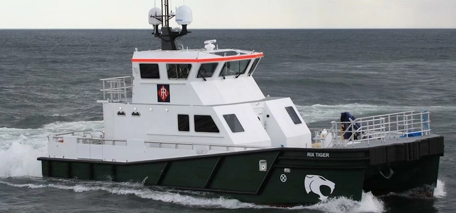 The Rix Tiger, part of the Rix Sea Shuttle fleet which help J.R. and Sons Ltd grow profit by a third