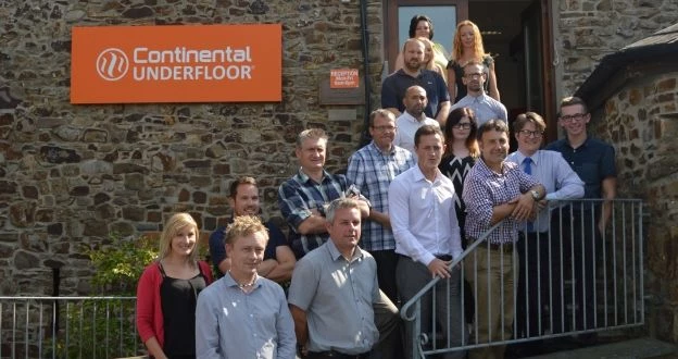 Continental Underfloor staff