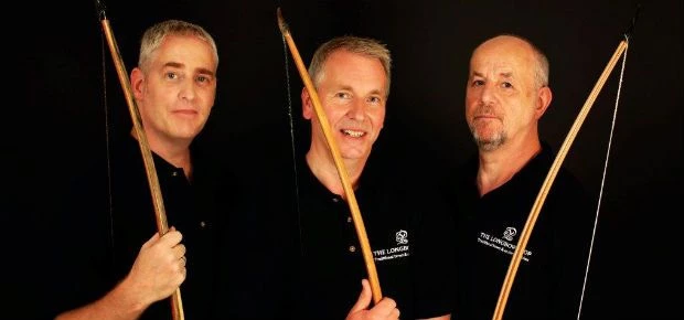 Jason Powell Graham Higgs and Mike O'Sullivan of The Longbow Shop and Longbow Events - low res