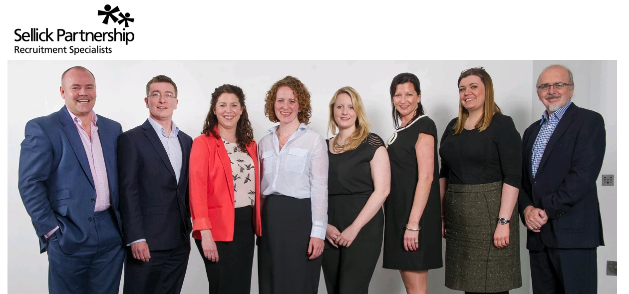 The Sellick Partnership Executive Team: Jo Sellick, Ray Wareing, Nives Feely, Hannah Cottam, Nikki G