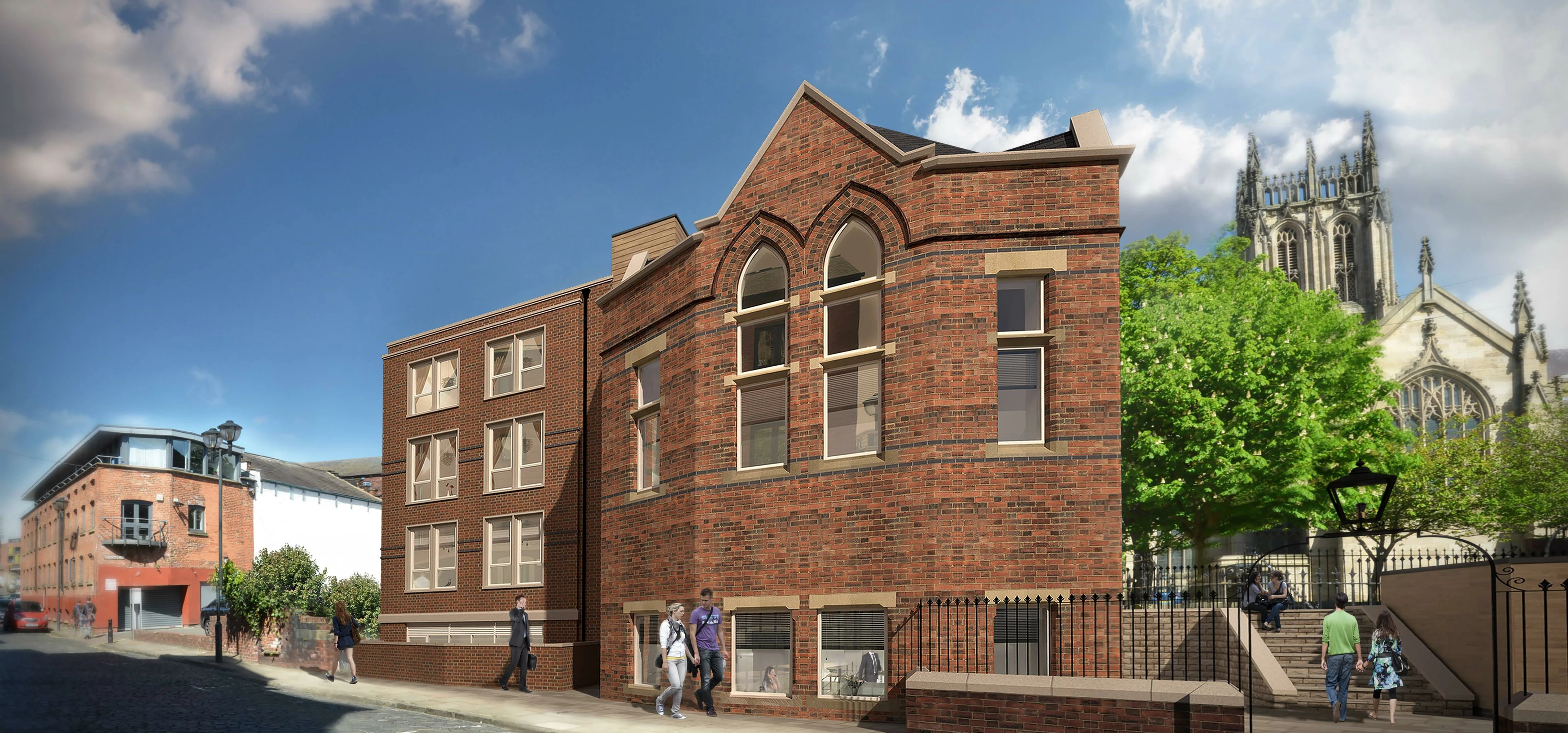 Former Leeds church development gains high praise