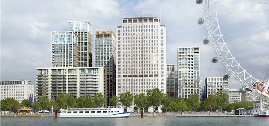 CG of the Shell Centre development on South Bank. Photo: Canary Wharf Group